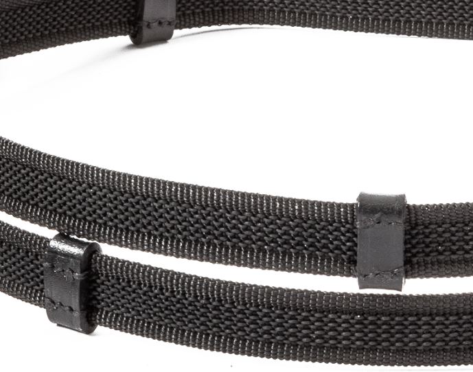 Kavalkade Gummierte Zügel mit Zaumhaken 16mm